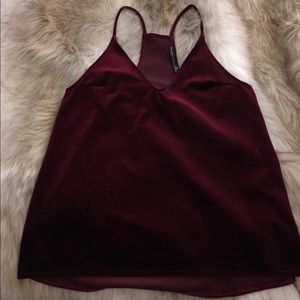 Velvet tank top
